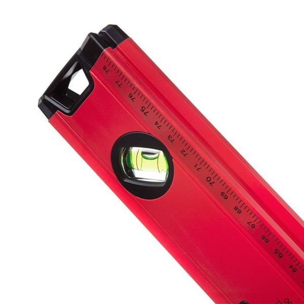 Рівень спеціальний 80см, 5 вічок INTERTOOL MT-1008