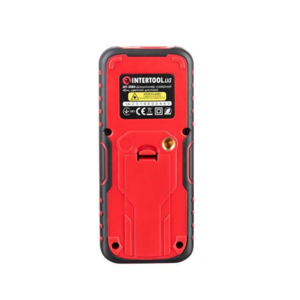 Далекомір лазерний 40 м, кольоровий дисплей INTERTOOL MT-3084