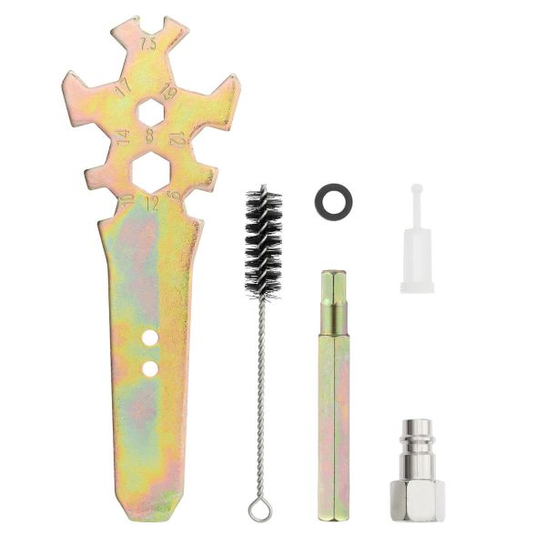 Фарбопульт пневматичний LVLP TEFLON професійний, форсунка 1.8 мм, верхній пластиковий бачок 600 мл., 1.5 бар, STORM INTERTOOL PT-0148