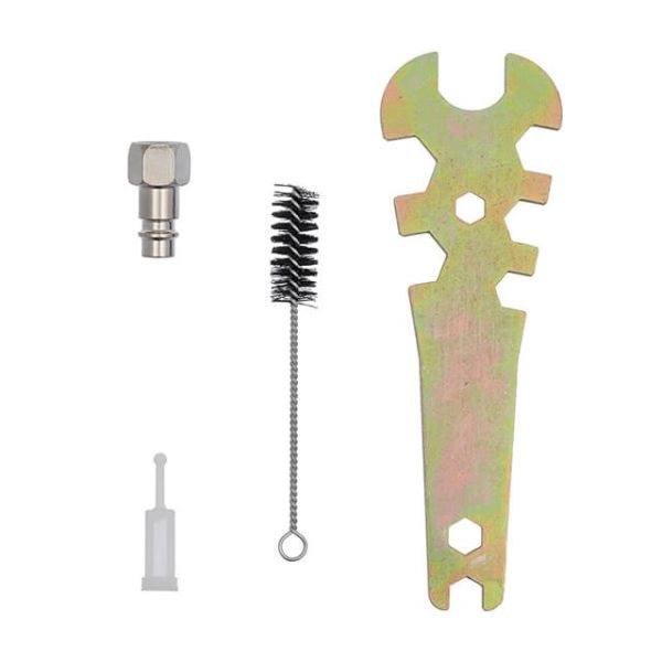 Фарбопульт пневматичний HVLP BLACK M-DIAMOND професійний, форсунка 1.3 мм, верхній пластиковий бачок 600 мл STORM INTERTOOL PT-0163