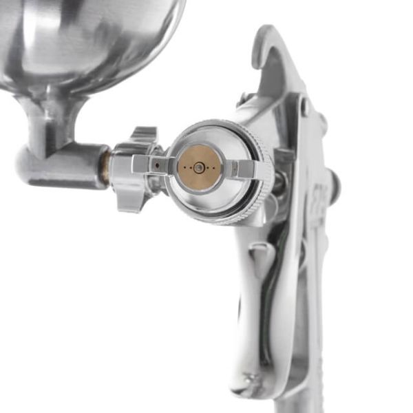 Фарбопульт пневматичний HP, форсунка 1.5мм, верхній металевий бачок 400мл, 5бар INTERTOOL PT-0202