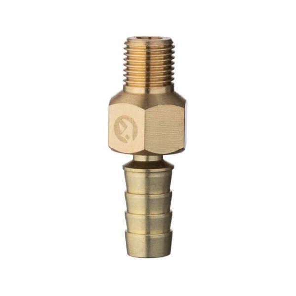 Шарнір поворотний зовнішня різьба 1/4" на шланг 12 мм, латунь STORM INTERTOOL PT-2207
