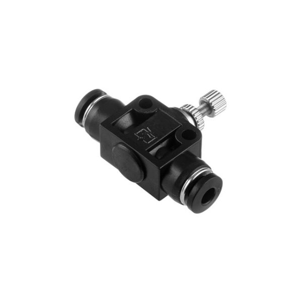 З'єднання цангове пряме з регулятором для поліуретанових та ін. шлангів 4х4мм INTERTOOL PT-2395