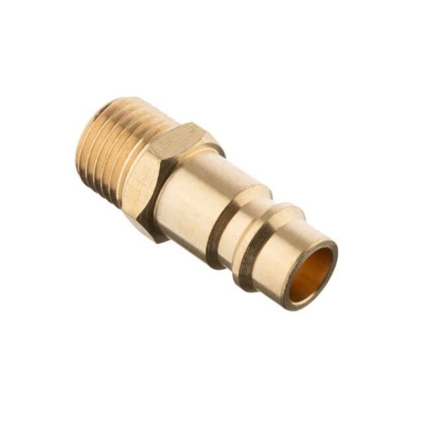 Перехідники 50 од. із зовнішньою різьбою 1/4" на відповідну частину швидкороз'ємного з'єднання INTERTOOL PT-5820