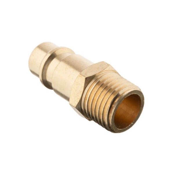 Перехідники 50 од. із зовнішньою різьбою 1/4" на відповідну частину швидкороз'ємного з'єднання INTERTOOL PT-5820