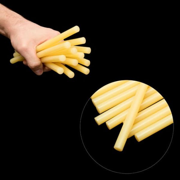 Комплект стрижнів клейових жовтих 11,2 мм * 200 мм, 12 шт INTERTOOL RT-1021