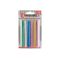 Комплект кольорових перламутрових клейових стрижнів 11.2 мм * 100 мм, 12 шт INTERTOOL RT-1029