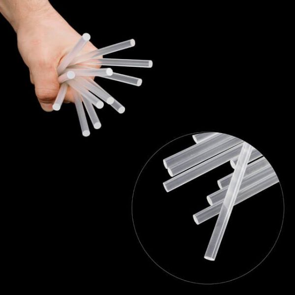 Комплект стрижнів клейових прозорих 7,4 мм * 200 мм, 12 шт INTERTOOL RT-1030