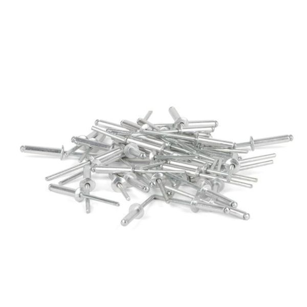 Заклепка алюмінієва 4.0 x 20.0 мм, уп. 50 шт. INTERTOOL RT-4020