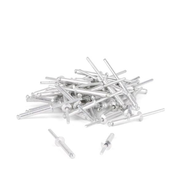 Заклепка алюмінієва 4.8 x 30.0 мм, уп. 50 шт. INTERTOOL RT-4830