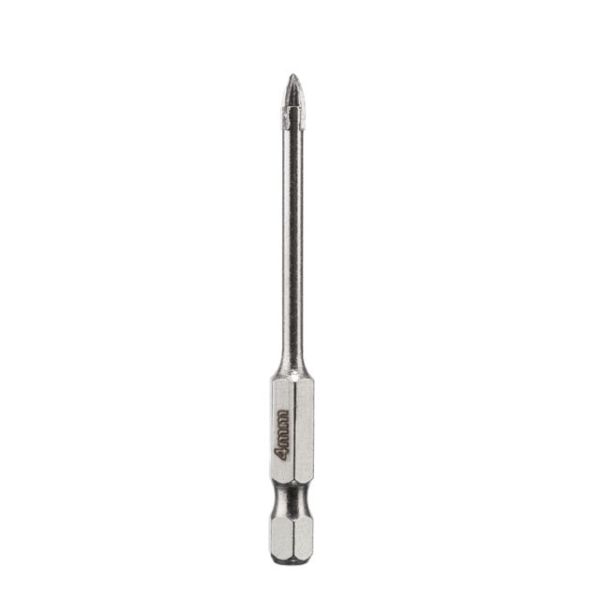 Свердло по склу та кераміці 4 мм HEX 1/4'' (6.35 mm) INTERTOOL SD-0284