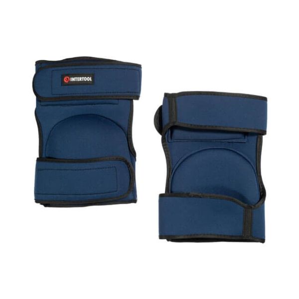Наколінники захисні м'які, неопрен, піна, еластичні ремені INTERTOOL SP-0050