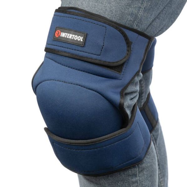 Наколінники захисні м'які, неопрен, піна, еластичні ремені INTERTOOL SP-0050