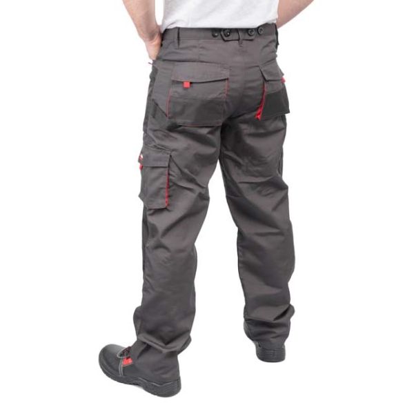 Брюки робочі 80% поліестер, 20% бавовна, щільність 260 г / м2, XL INTERTOOL SP-3014