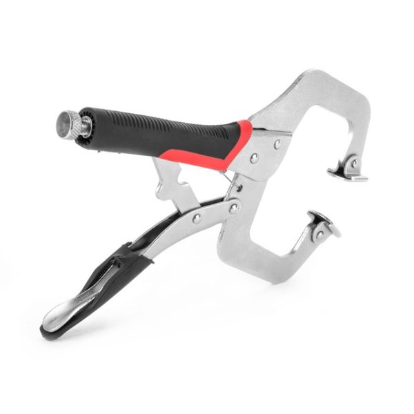 Кліщі затискні C-type 150 мм, CrV INTERTOOL UT-5205