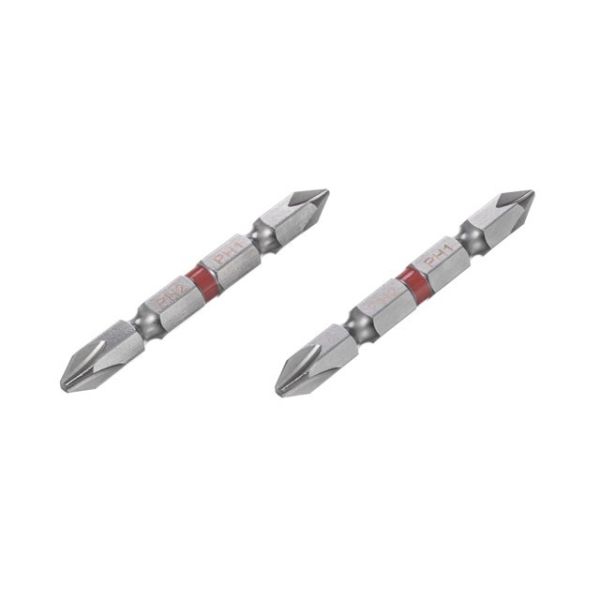 Комплект отверточних насадок PH2 / PH1 1/4 "* 60мм, S2, уп. 2 од., STORM INTERTOOL VT-0230