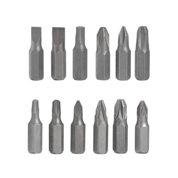 Викрутка реверсивна з комплектом насадок 12 од. INTERTOOL VT-1003