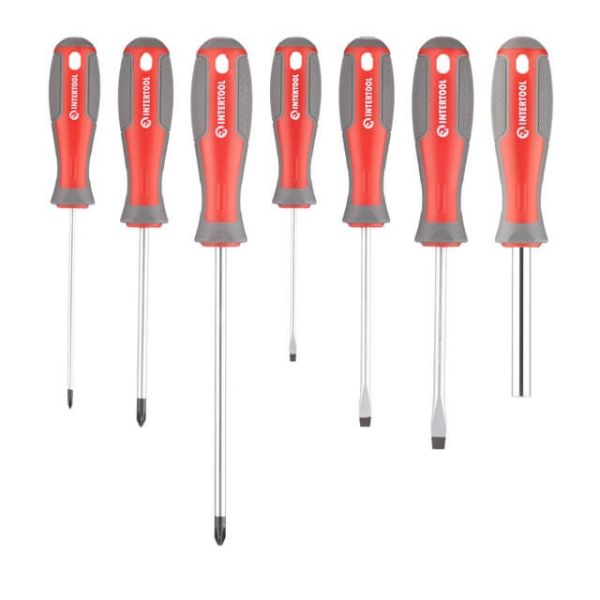 Набір викруток з комплектом насадок 27 од INTERTOOL VT-3351