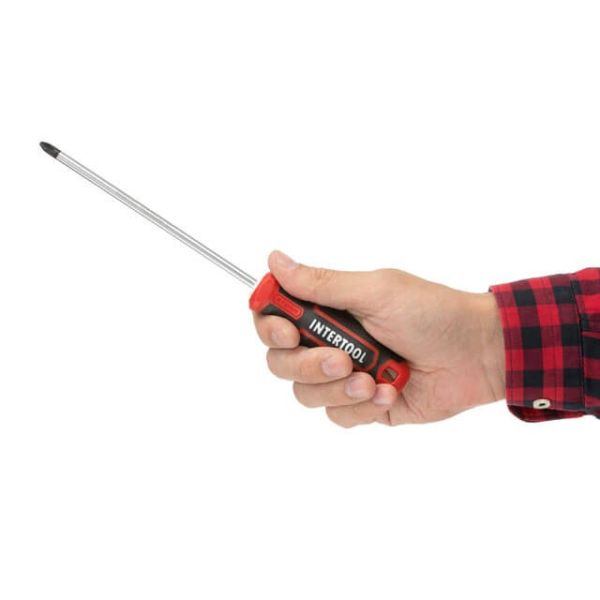 Викруткa PH2*150 мм, S2, STORM INTERTOOL VT-3422