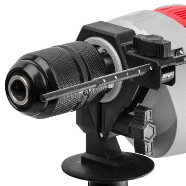 Дриль ударний 900Вт, 0-2800об/хв, 1,5-13мм, метал. корпус редуктора, самозатискний патрон INTERTOOL WT-0119