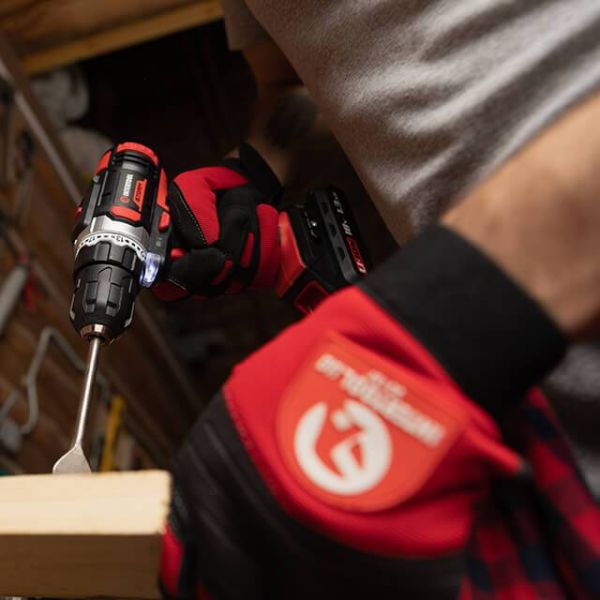 Дриль-шурупокрут акумуляторний Li-Ion 18 В, 25 Nm, 0-400/0-1500 об/хв, 2x2.0 Аг INTERTOOL WT-0314