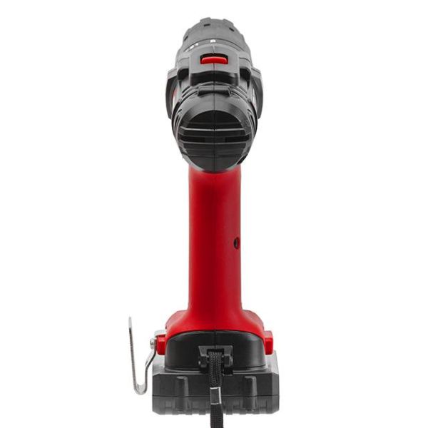 Дриль-шурупокрут акумуляторний 18 В, 35 Nm, 0-400/0-1500 об/хв, 0,8-10 мм, літій-іон, 2x2.0 Аг, ЗП, кейс INTERTOOL WT-0328