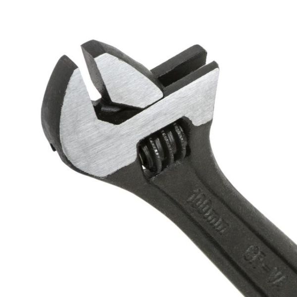 Ключ розвідний 100 мм, Cr-V, чорний, фосфатований INTERTOOL XT-0054