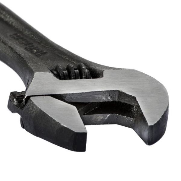 Ключ розвідний 100 мм, Cr-V, чорний, фосфатований INTERTOOL XT-0054