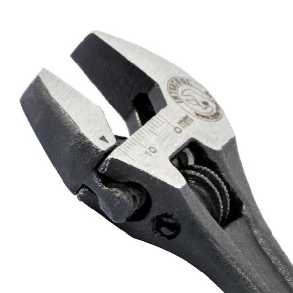 Ключ розвідний 100 мм, Cr-V, чорний, фосфатований INTERTOOL XT-0054