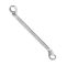 Ключ накидний 20-22 мм CrV, покриття сатин-хром PROF DIN3113 INTERTOOL XT-1220