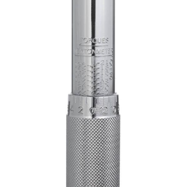 Ключ динамометричний 1/2" перехідник 1/2x3/8, подовжувач 125мм 1/2 28-210NM INTERTOOL XT-9007