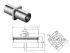 Линейный подшипник LMEKC-40-UU (d=40mm D=62mm L=151mm) CN