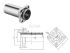 Линейный подшипник LMKP50L-UU (d=50mm D=80mm L=192mm) CN