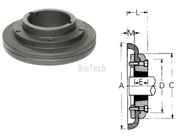 Муфта Fenaflex  50 F Тип Половинка для внутр. уст. TB1210