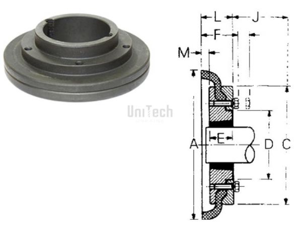 Муфта Fenaflex 220 H Тип Половинка для наруж. уст. TB5040