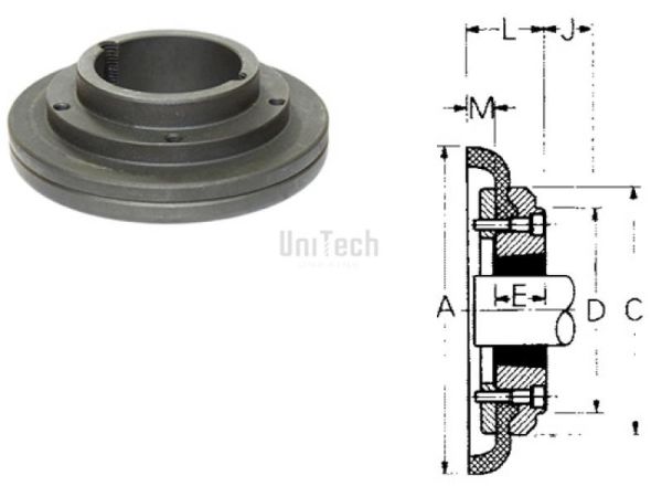 Муфта Fenaflex  60 H Тип Половинка для наруж. уст. TB1610