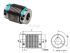 Муфта сильфонная KB1/05-19-3H7-3H7 D=3-8 D2=3-8