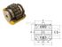 Муфта цепная KC  4012 217Nm D=14-22 D2=14-22