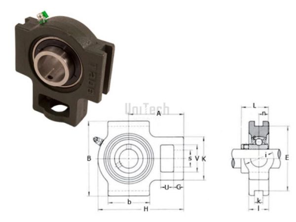 Подшипниковый узел UCT 202