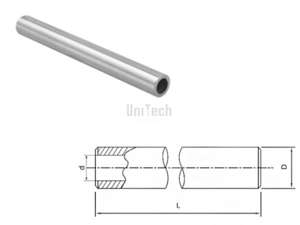 Прецизионный направляющий вал (полый) WH20 D=20mm d=14mm CN
