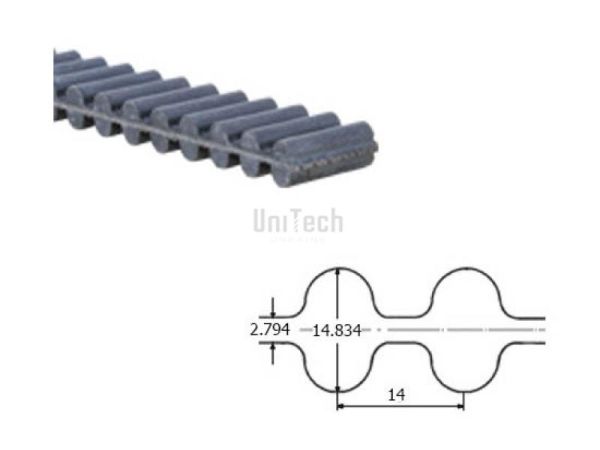 Ремень зубчатый D-HTD-14M 2100 (Z=150) Megadyne