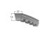 Ремень клиновой XPC 2800 Ld 2829 La 2728 Li Optibelt M=S