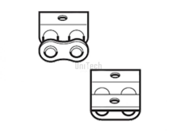 Цепь с креплением  16B-1 WA1/WK-1 Ушко